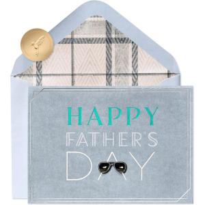 Papyrus Fathers Day Card for Dad (Smokin’-Great)(FSC Text and Sunglasses)