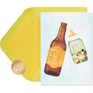 Papyrus First Fathers Day Card (Cheers To The New Dad)(Cheers)