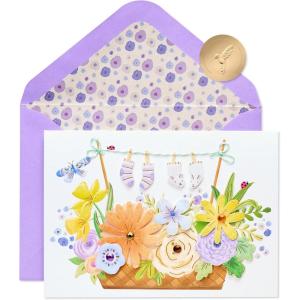 Papyrus First Mother’s Day Card (Every Precious Moment)(FSC Basket with Baby Booties)