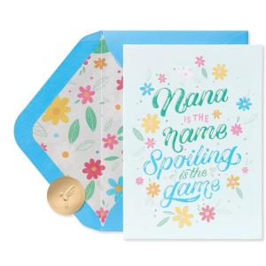 Papyrus Mothers Day Card for Grandma (Best Nana Ever)(Best Nana Ever)