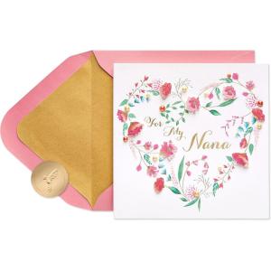 Papyrus Mothers Day Card for Grandma (Best Nana Ever)(So Very Wonderful)