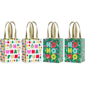 Papyrus 13″ Large Christmas Gift Bag, Stars and Lettering (1 Bag)(FSC MED GIFT BG SET MRRY EVERY)