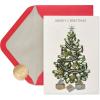 Metallic Christmas Tree and Gifts