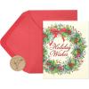 Christmas Wreath and Holiday Wishes