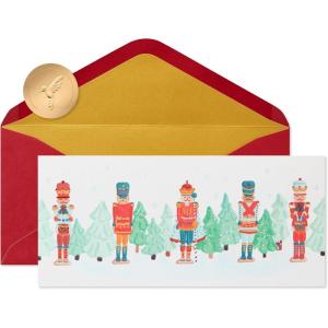Papyrus Boxed Christmas Cards with Envelopes, Joyful Christmas Celebration, Tree (16-Count)(FSC ALLEGRO NUTCRACKERS)