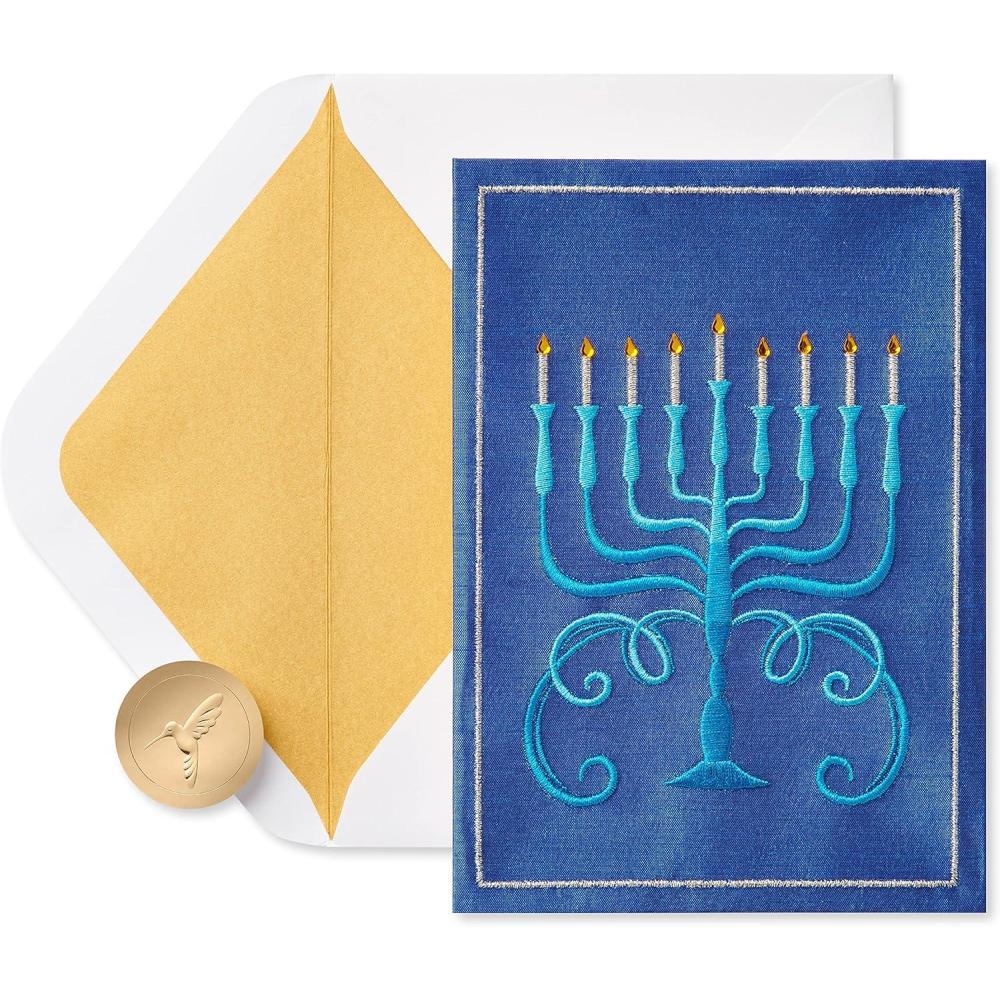 imagePapyrus Chanukah Card Warmth Joy and TraditionSeason of Light
