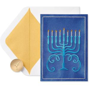 Papyrus Chanukah Card (Warmth, Joy and Tradition)(Season of Light)