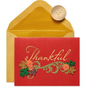 Papyrus Thanksgiving Card (Wonderful Blessings)(Wonderful Blessings)