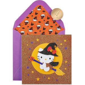 Papyrus Hello Kitty Halloween Card (Happy Halloween Wishes)(Happy Halloween Wishes)