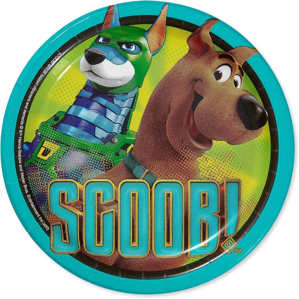 imageAmerican Greetings Scoob Party Supplies Paper Lunch Napkins 50CountDessert Plates
