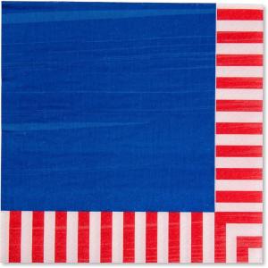 American Greetings Patriotic Batman Party Supplies, Plastic Stadium Cups (8-Count)(Paper Napkins)