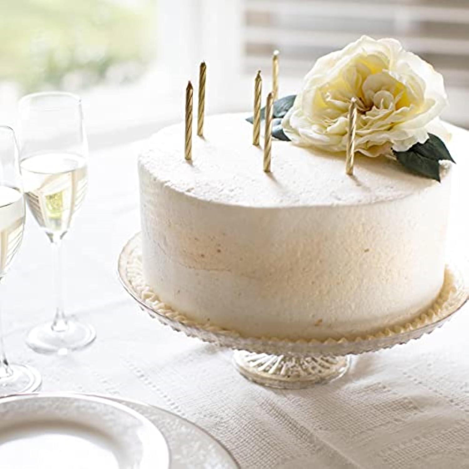 imagePapyrus Birthday Candles Green Yellow Orange ampamp Red Swirl 12CountBlack White Gold