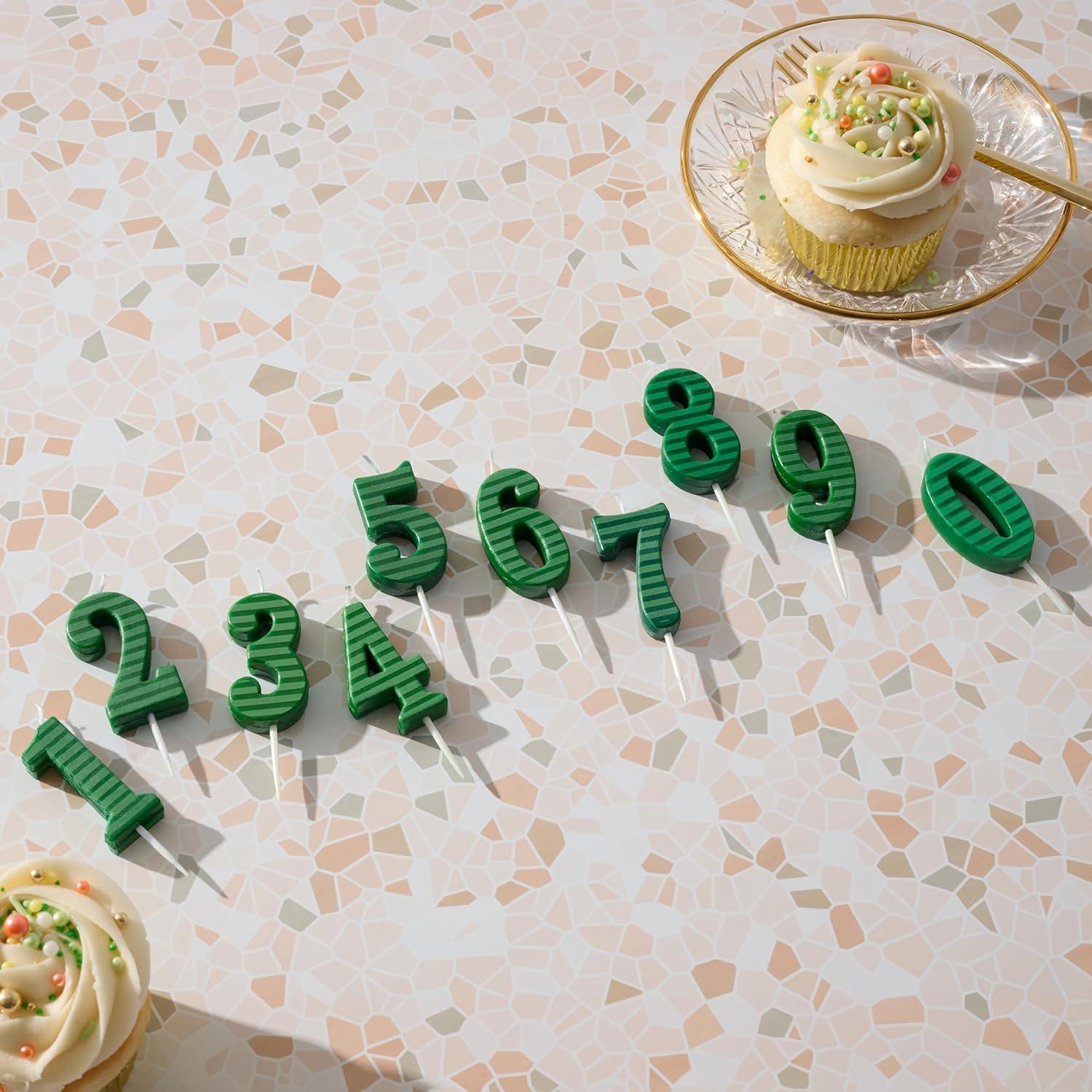 imagePapyrus Number Birthday Candles Pack Purple Polka Dots 10CountNumber 0