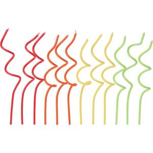 Papyrus Birthday Candles, Green, Yellow, Orange & Red Swirl (12-Count)(Green  Yellow  Orange & Red Swirl)