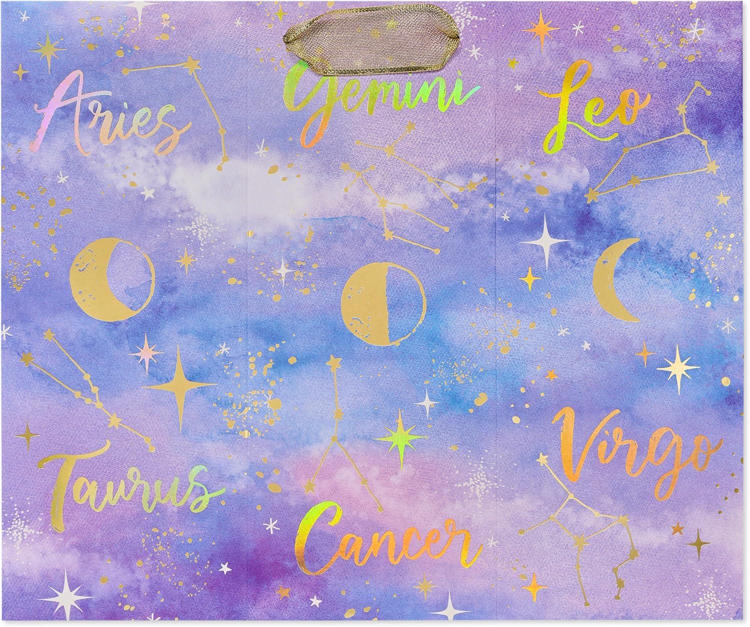 imagePapyrus 13quot Large Gift Bag Celestial Clouds and Text for Birthdays Bridal Showers Anniversaries and All Occasions 1 Bag