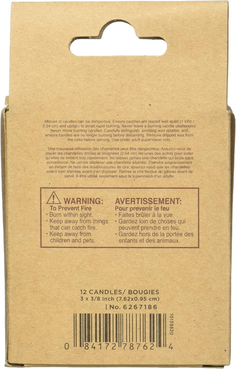 imagePapyrus Birthday Candles Multicolored 12CountTie Dye