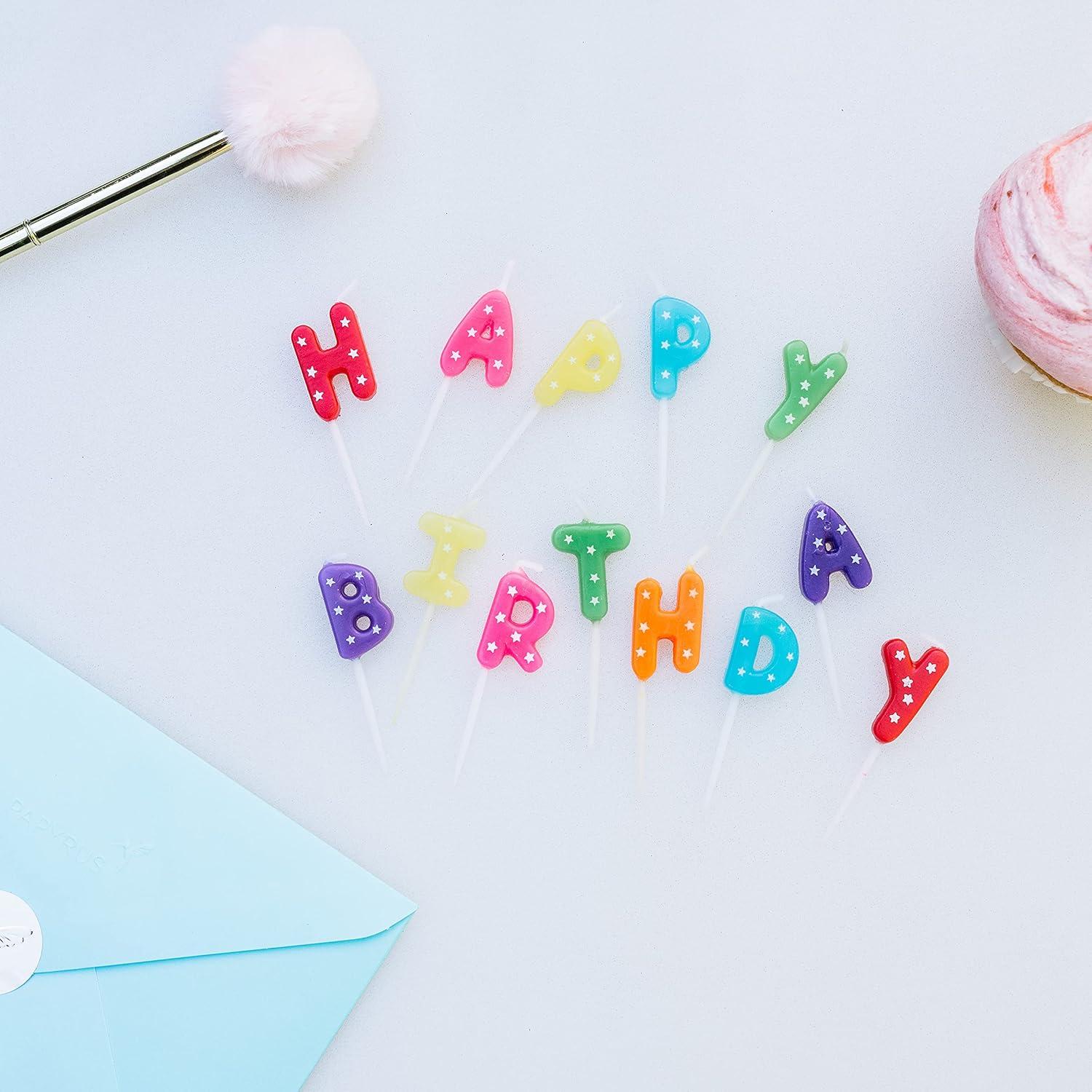 imagePapyrus Birthday Candles Ombr 24CountHappy Birthday Toothpicks