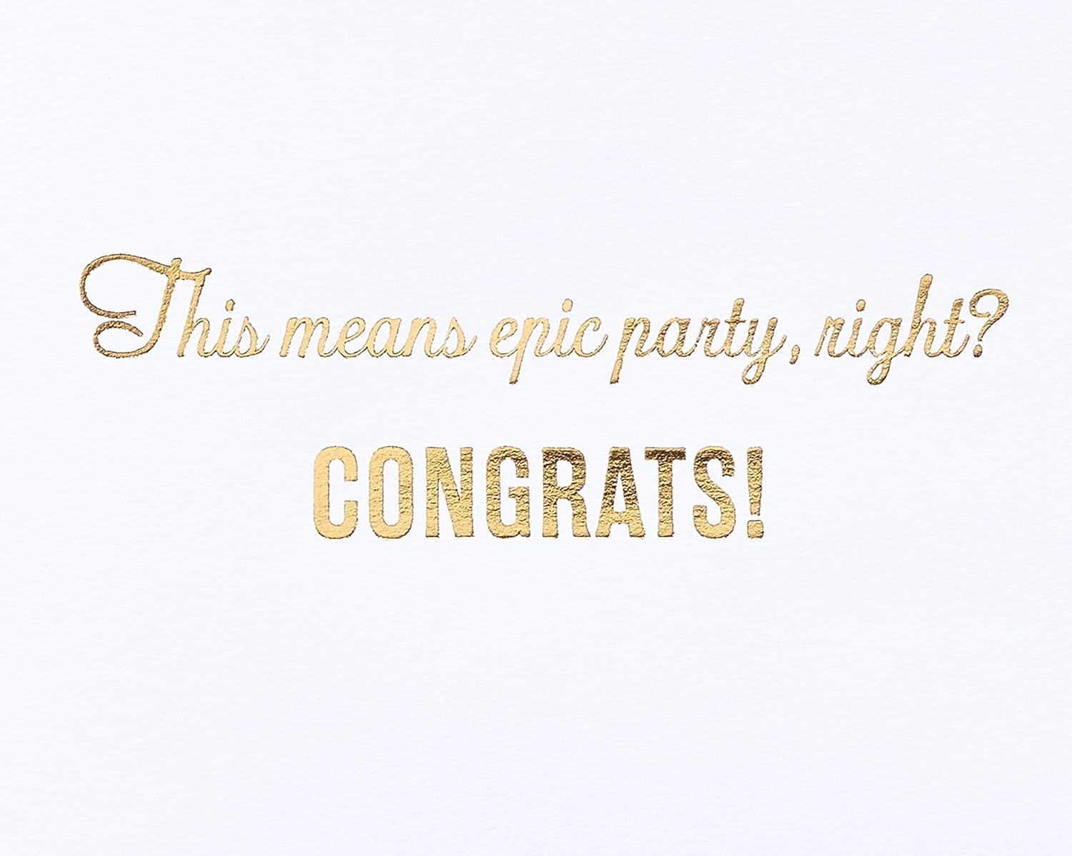 imagePapyrus Engagement Card Side by SideEpic Party