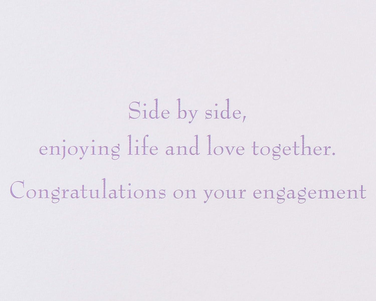 imagePapyrus Engagement Card Side by SideSide by Side
