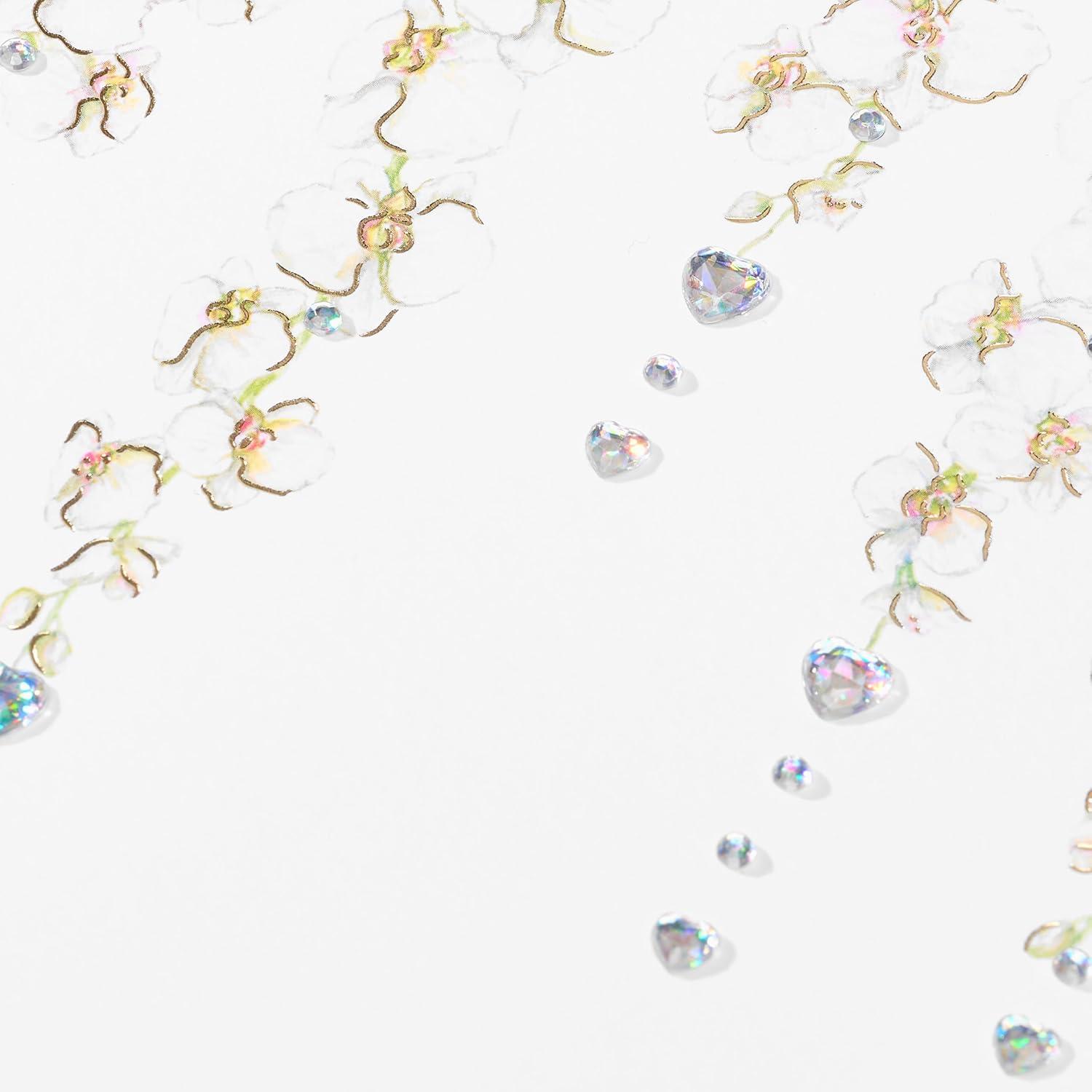 imagePapyrus Wedding Card Designed by Bella Pilar Happy Years TogetherFSC Cascading Orchids