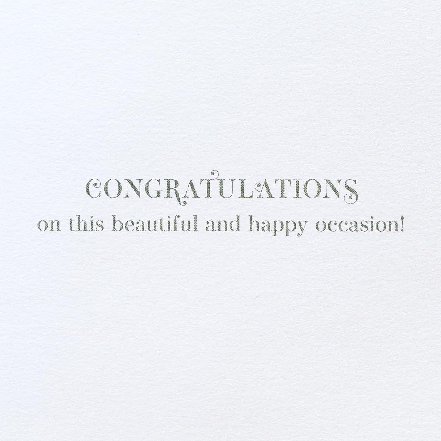 imagePapyrus Wedding Card Designed by Bella Pilar Happy Years TogetherFSC Cascading Orchids