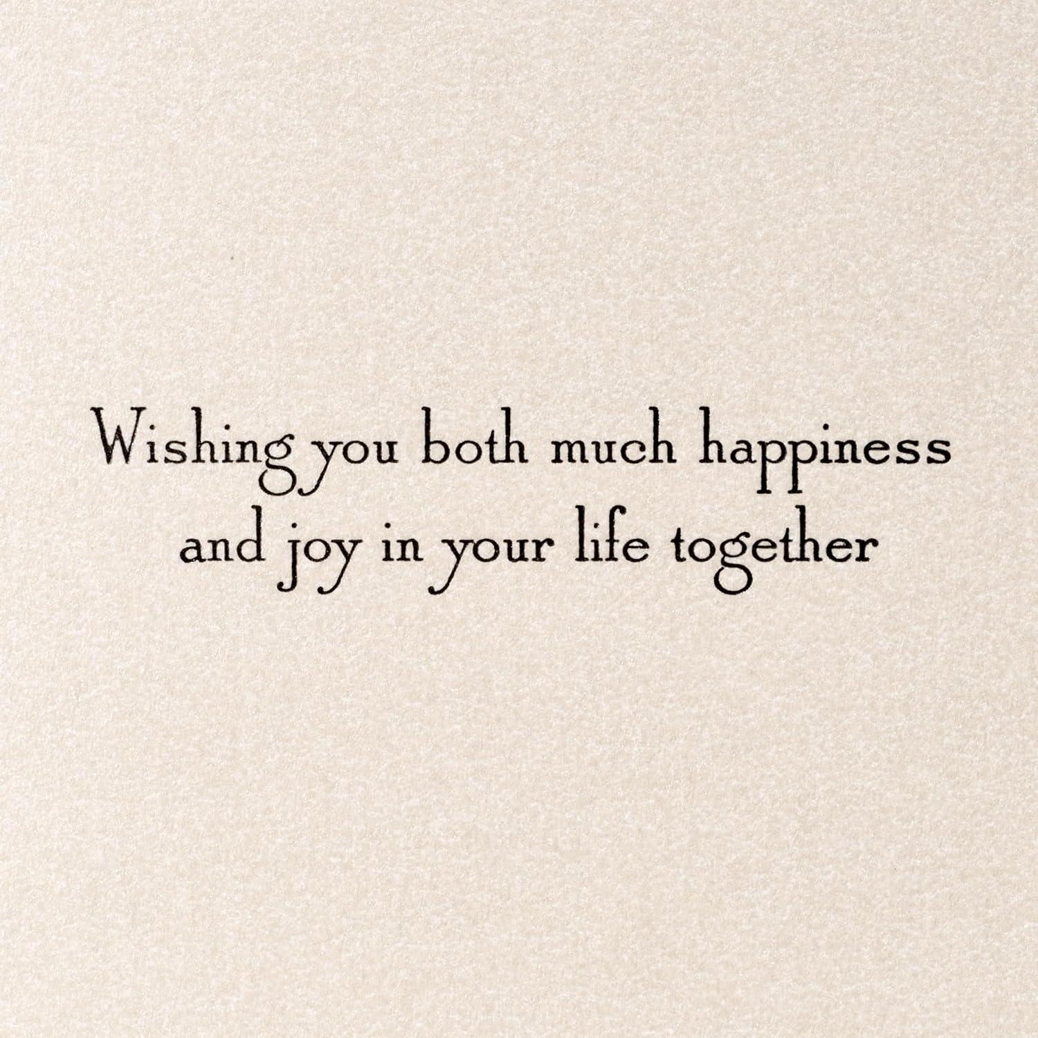 imagePapyrus Wedding Card Make Your Lives BrighterOff white and Grey