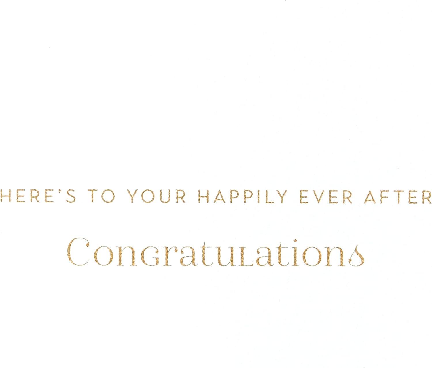 imagePapyrus Wedding Card Warmest WishesFSC Lasercut Castle