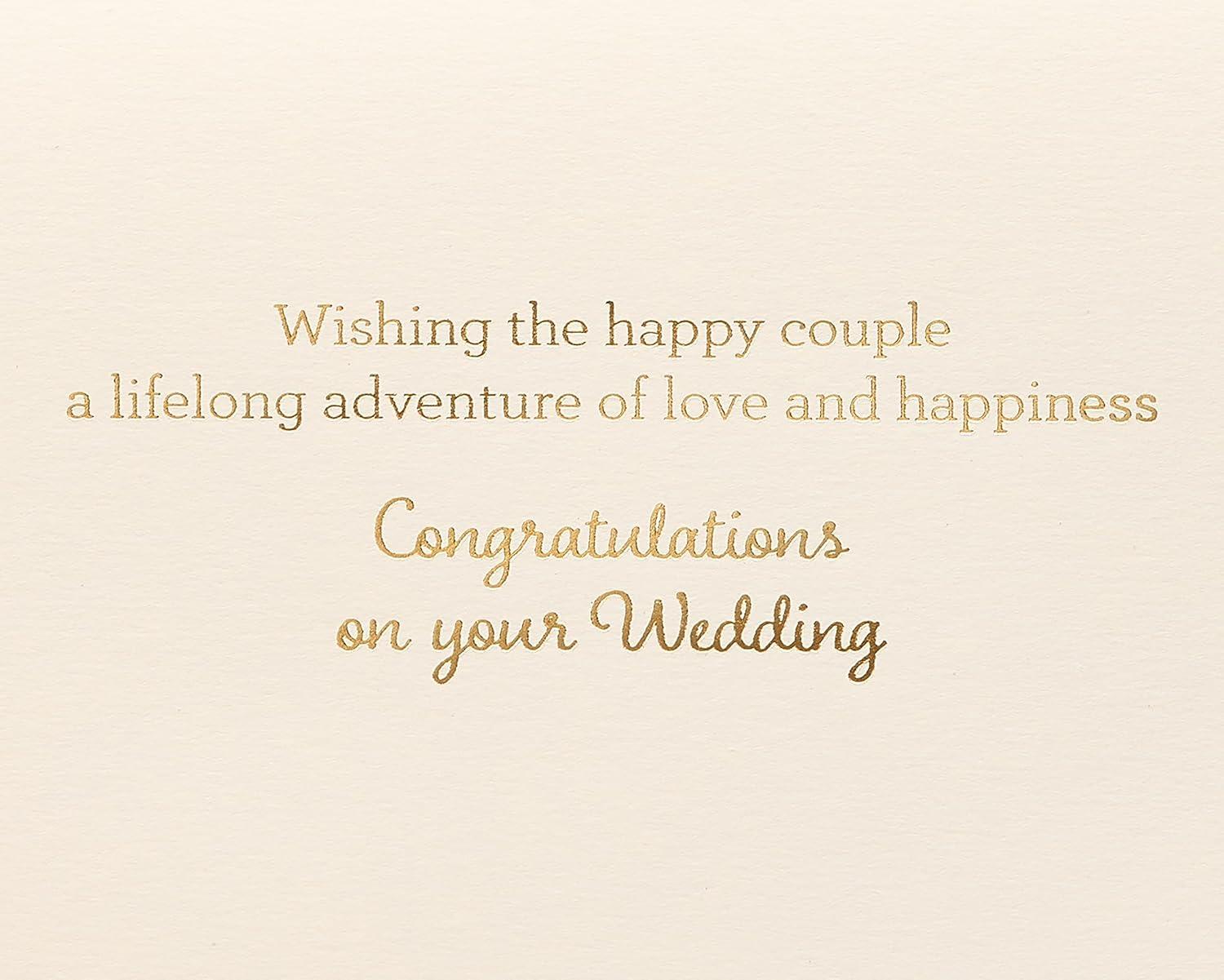 imagePapyrus Wedding Card Wedding Day WishCongratulations On Your Wedding