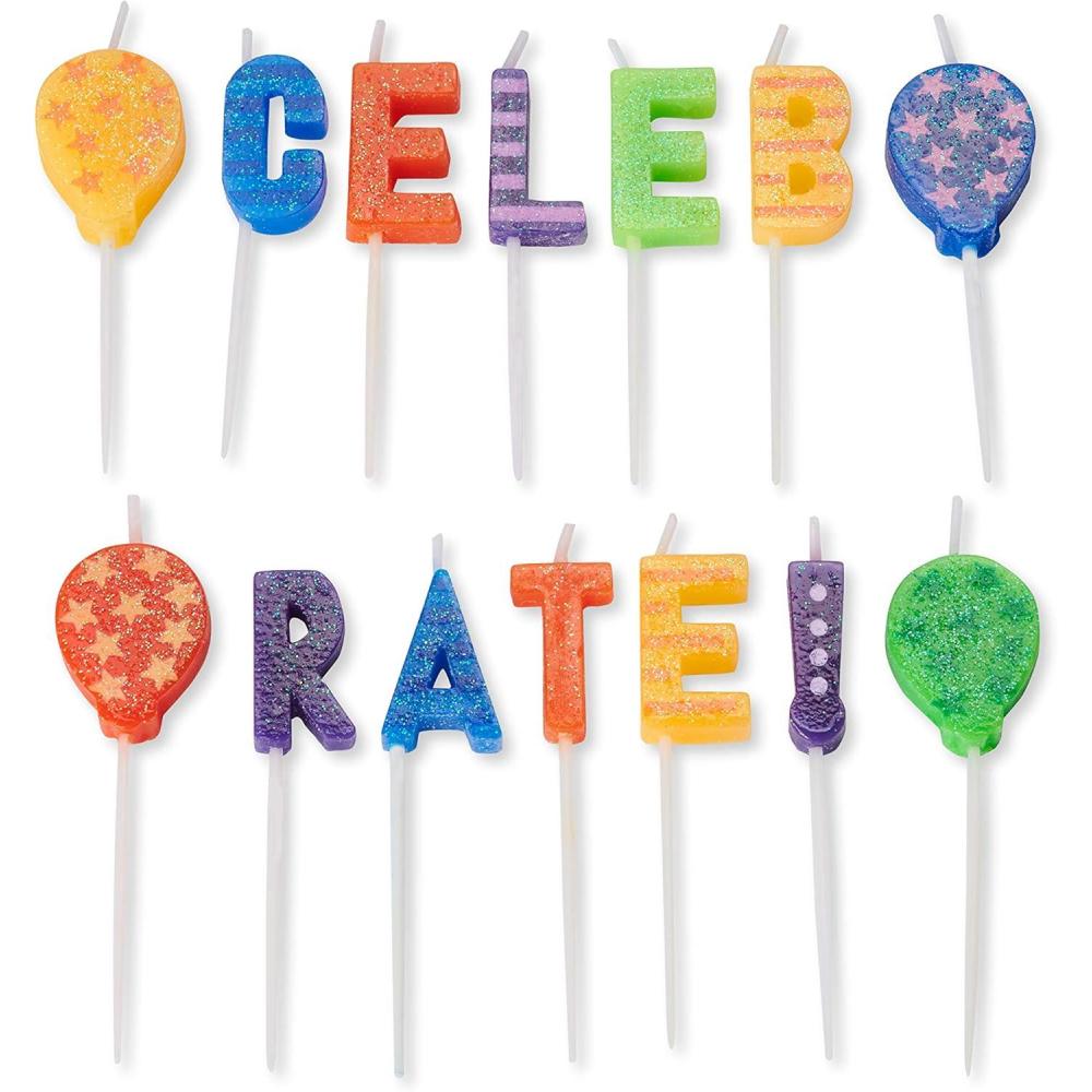 imagePapyrus Birthday Candles Ombr 24CountCelebration Candles