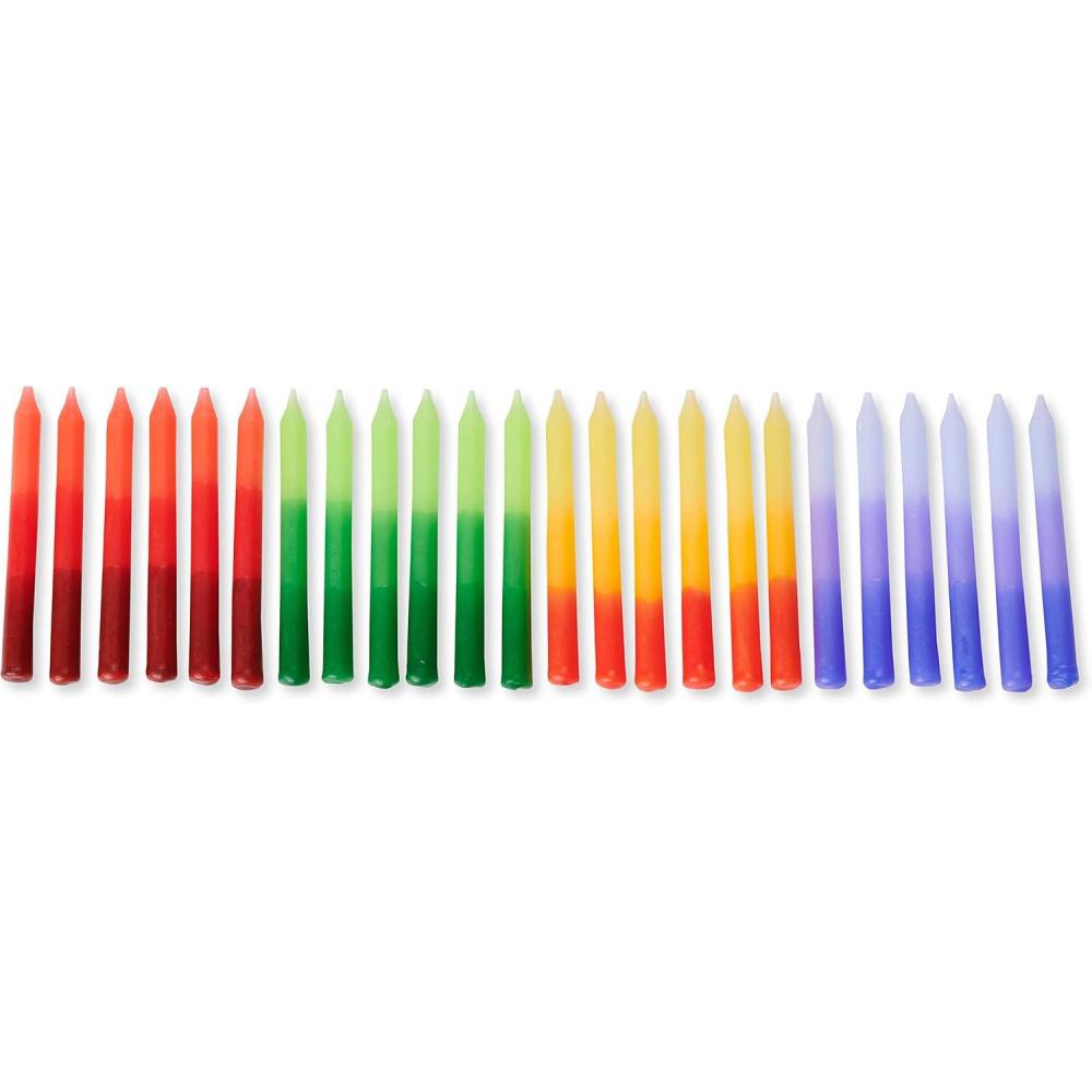 imagePapyrus Birthday Candles Ombr 24CountOmbre