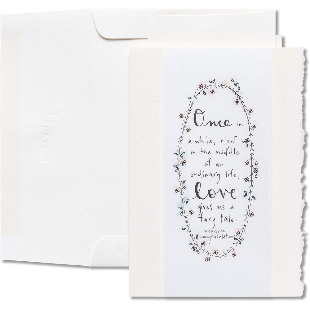 imagePapyrus Wedding Card Make Your Lives BrighterFairy Tale