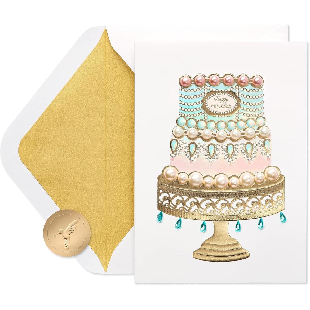 imagePapyrus Wedding Card Warmest WishesWarmest Wishes