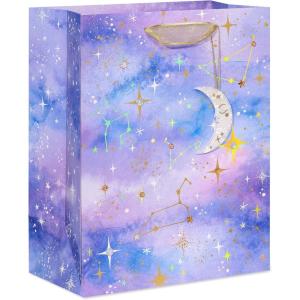 Papyrus 13″ Large Gift Bag (Celestial Constellations) for Birthdays, Bridal Showers, Anniversaries and All Occasions (1 Bag)