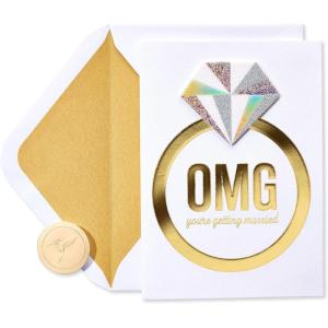 Papyrus Engagement Card (Side by Side)(Epic Party)