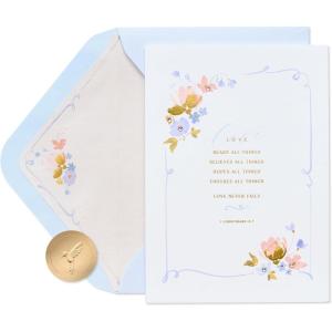 Papyrus Wedding Card – Designed by Bella Pilar (Happy Years Together)(FSC Love Never Fails)