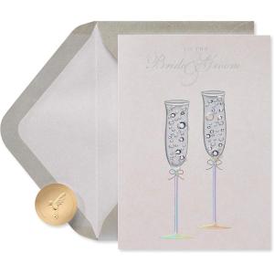 Papyrus Wedding Card (Wonderful Life Together)(Toast for a Lifetime)