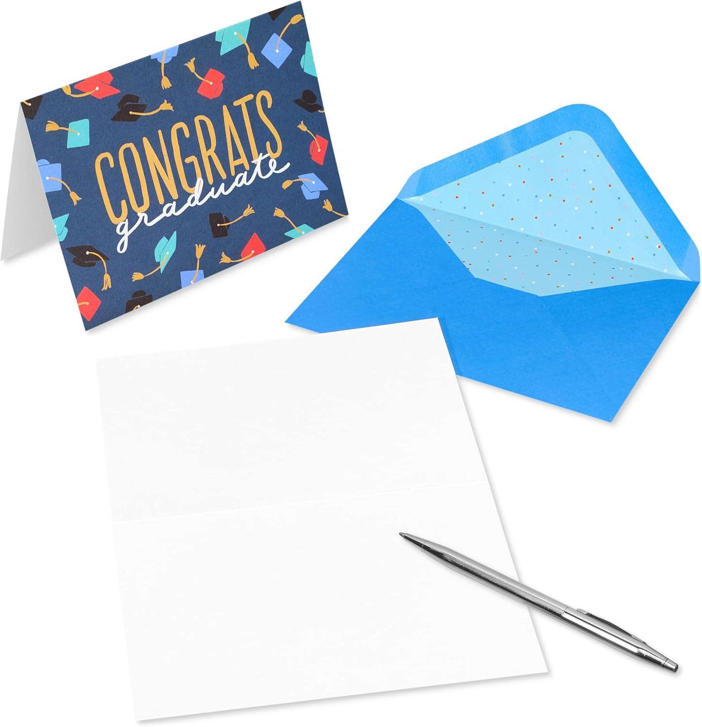 imagePapyrus Congratulations Card Assortment with Decorative Box 6CountFSC LG KPSK GRAD THANK YOU