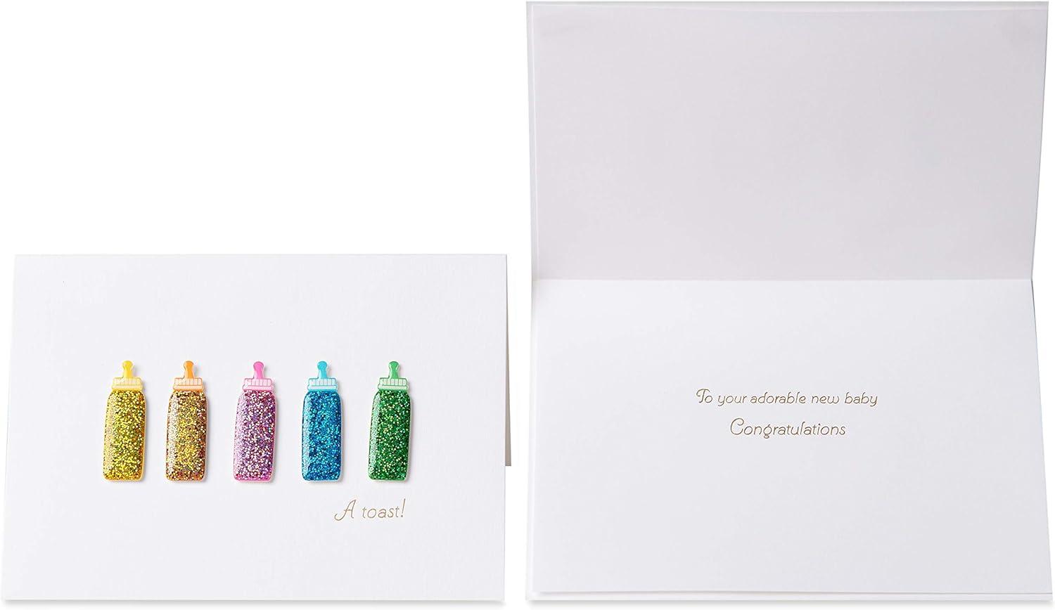 imagePapyrus New Baby Cards Wood Block and Magic 2CountCongratulations