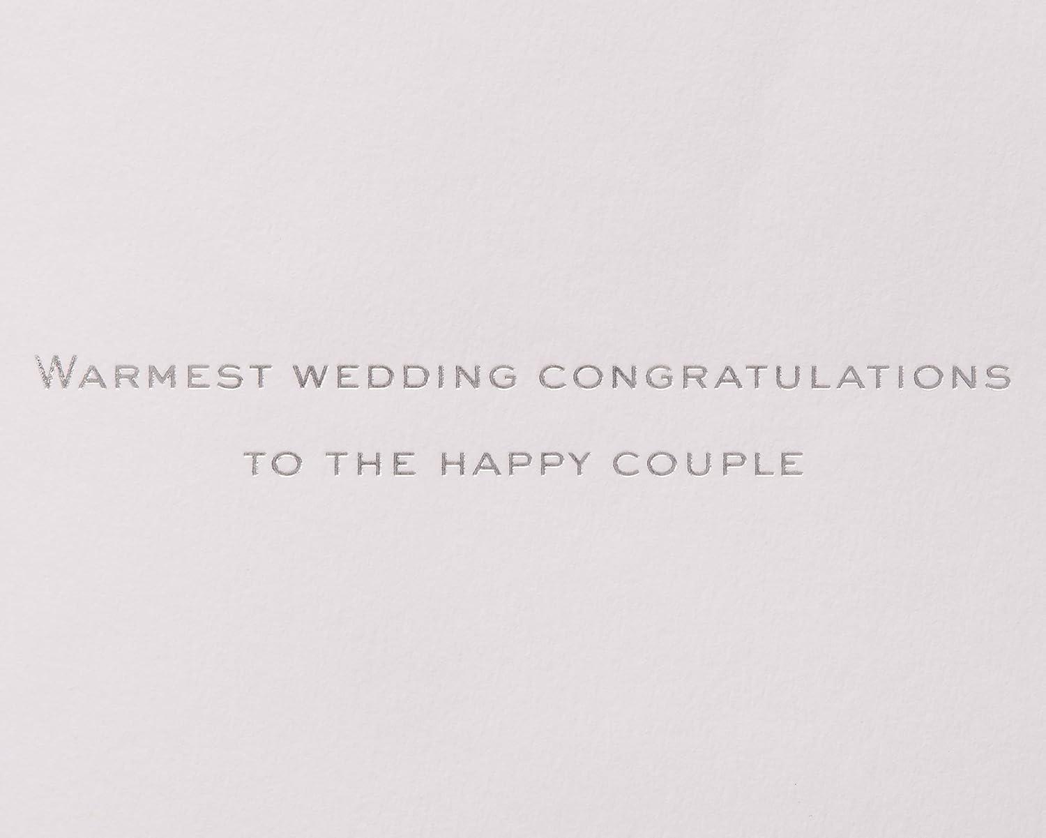 imagePapyrus Wedding Card CongratulationsFSC WEDDING RINGS