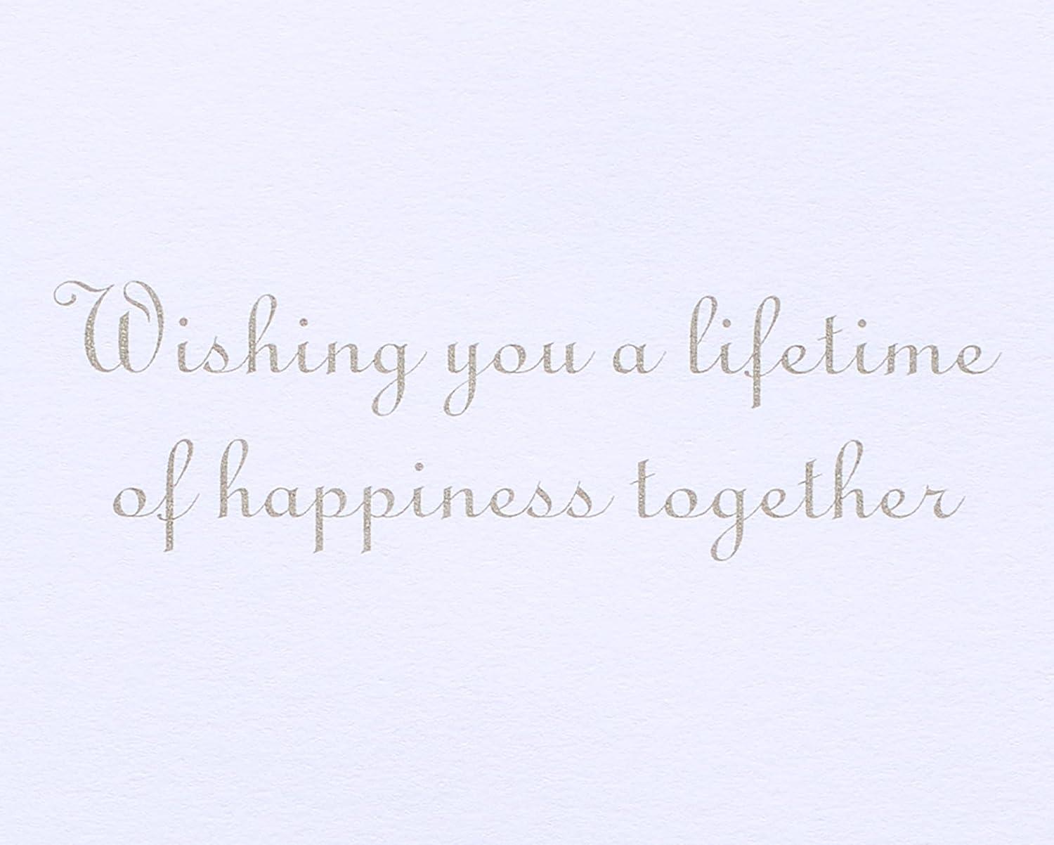 imagePapyrus Wedding Shower Card for the BridetoBe Happiest Wedding ShowerLifetime of Happiness