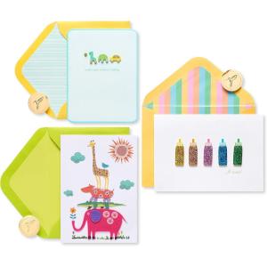 Papyrus New Baby Cards, Wood Block and Magic (2-Count)(Congratulations)