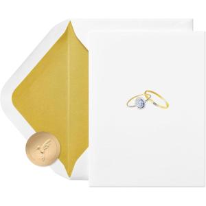 Papyrus Wedding Card (Congratulations)(FSC WEDDING RINGS)