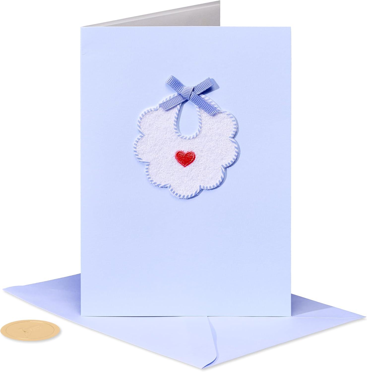 imagePapyrus Baby Shower Card A Dream Is On The WayHandmade Bib