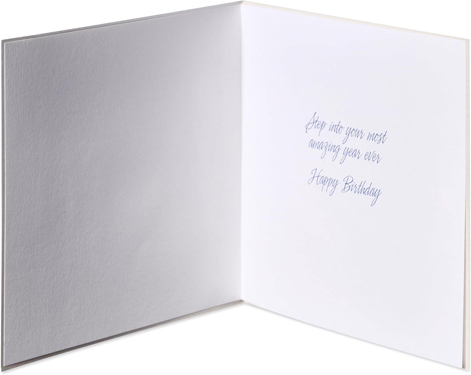 imagePapyrus Birthday Card for Her Most Amazing YearFashion Feather Heels