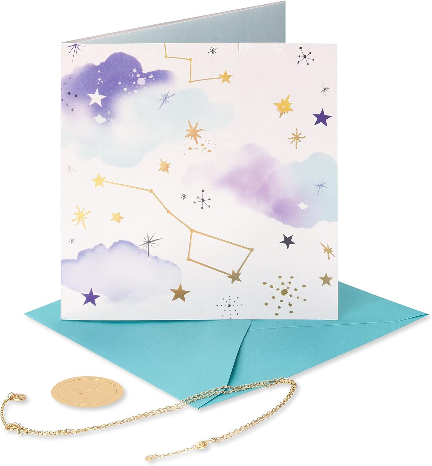 imagePapyrus Birthday Card with Earrings for Her Jewelry by Papyrus Collection Keep ShiningUniverse Is Celebrating