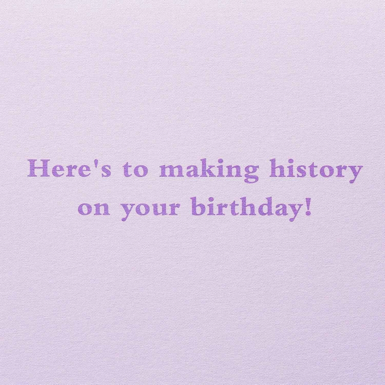 imagePapyrus Funny Birthday Card for Her Making HistoryMulticolor
