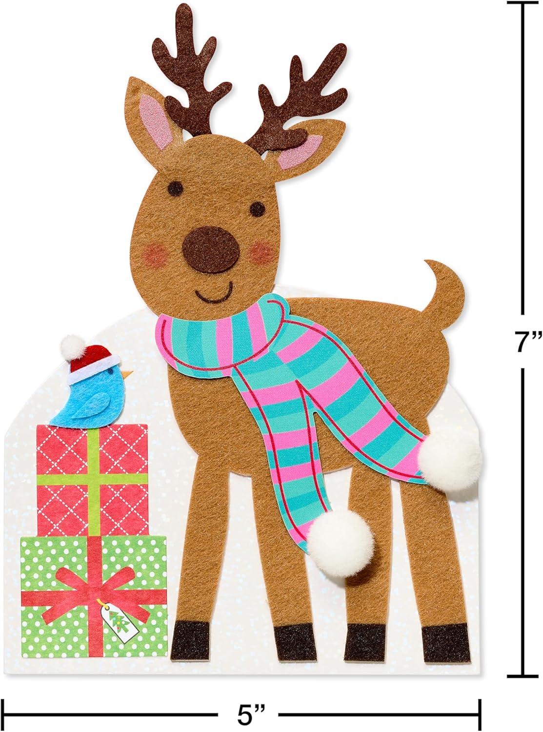 imagePapyrus Cute Reindeer Christmas Card for Kids  Perfect for Son Daughter or Grandchild Someone Very Special