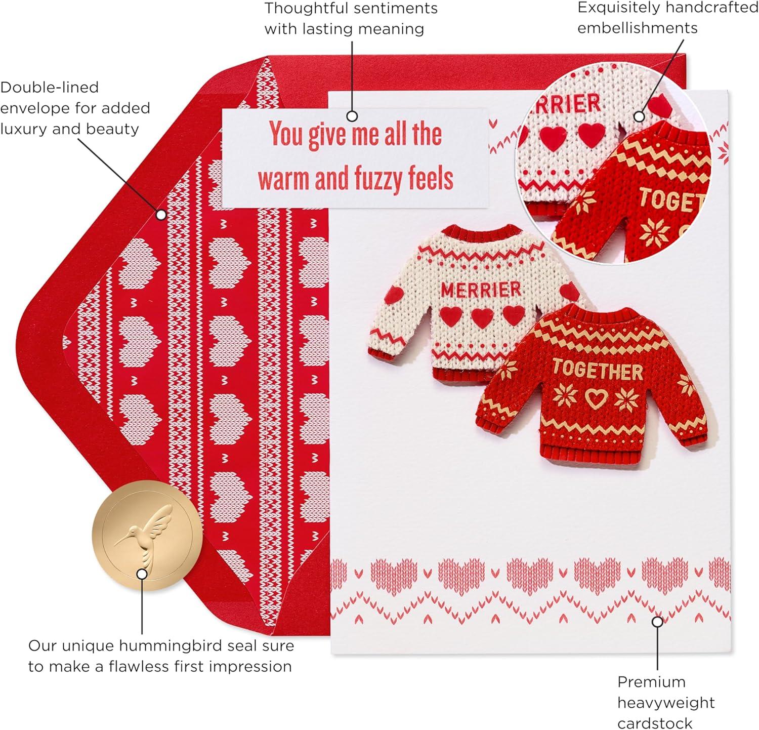 imagePapyrus Romantic Holiday Card for Significant Other Perfect for Couples ampamp Anniversary Warm and Fuzzy Feels