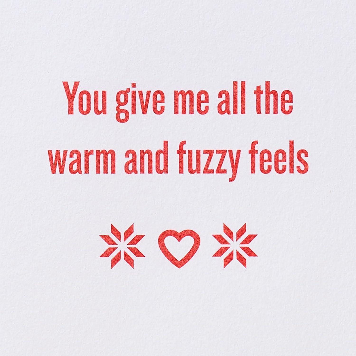 imagePapyrus Romantic Holiday Card for Significant Other Perfect for Couples ampamp Anniversary Warm and Fuzzy Feels