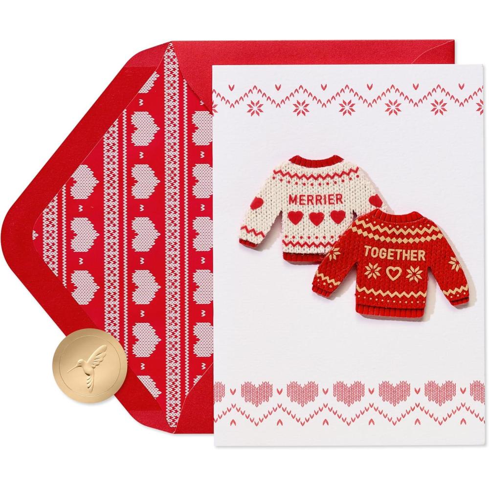 imagePapyrus Romantic Holiday Card for Significant Other Perfect for Couples ampamp Anniversary Warm and Fuzzy Feels